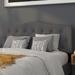 Arched Button Tufted Upholstered Headboard