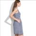 Madewell Dresses | Madewell Blue/White Striped Afternoon A Line Dress | Color: Blue/White | Size: Xs