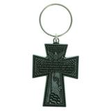 Special Blessing Military Cross Inspirational Quote Split-Ring-Keychain