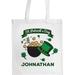 Personalized Pot of Gold Tote Bag, Sizes 11" x 11.75" and 15" x 16.25"