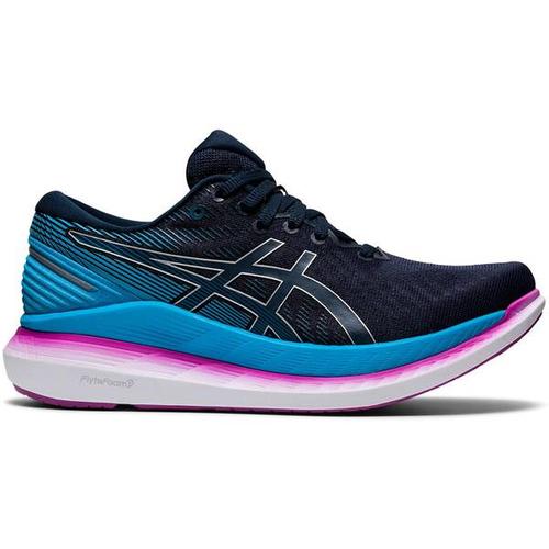 ASICS Damen Laufschuhe GlideRide 2, Größe 43 ½ in Blau