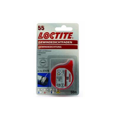 55, Gewindedichtfaden 50 m - für Heizung, Trinkwasser und Gas -492004 - Loctite Image