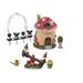 Juvale 7 Pcs Garden Gnomes & Mushroom House Miniature Figurines Ornament Set