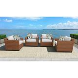 Laguna 4 Piece Outdoor Wicker Patio Furniture Set 04b