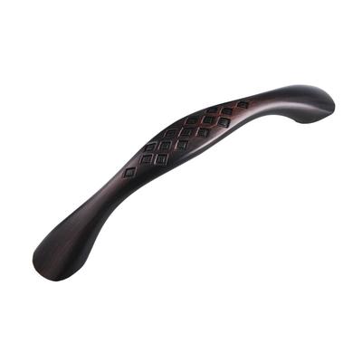 Utopia Alley Diamond Pull Handle - Decorative Cabinet Drop Pull Handles for Cabinets, Oil Rubbed Bronze, 3.75" Center to Center