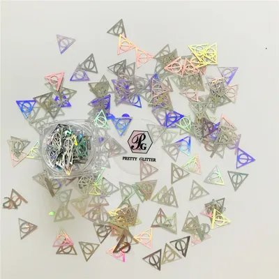 PrettyG-Paillettes holographiques pour la décoration des ongles DIY poterie et l'hirondelle de la