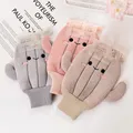 Gants de bain créatifs pour bébé serviette de dessin animé pour enfants gants de récurage éponge