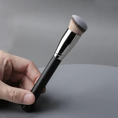 OVW – brosse de maquillage ronde petite brosse de couverture complète outils de beauté 1 pièce