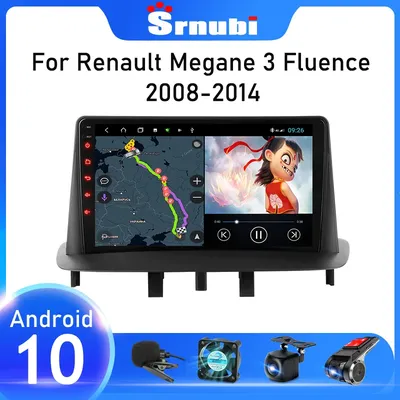 Srnubi – autoradio Android 10 Navigation GPS lecteur multimédia DVD 2din pour voiture Renault