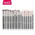 MSQ-Ensemble de pinceaux de maquillage professionnels pour les yeux 6 pièces 12 pièces 18 pièces