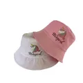 Chapeau à motif licorne pour fille de 3 à 8 ans accessoire pour enfant bob panama pêche soleil