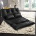 Nestfair Sofa Bed Adjustable Folding Futon with 2-Pillows