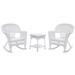 3-piece Rocker Wicker Chair Set