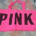 Pink Victoria's Secret Bags | Collector’s Victoria's Secret Pink Large Tote Bag | Color: Black/Pink | Size: Os