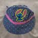 Disney Accessories | Disney Baby Stitch Ohana Sunhat | Color: Blue/Pink | Size: 0-6m