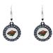 Minnesota Wild Hockey Puck Earrings