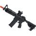 King Arms / Eagle Force CAA Licensed M4 Airsoft AEG Rifle by King Arms Model CQB Black CAD-AG-07-BK