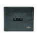 Men's Fossil Black LSU Tigers Ryan RFID Flip ID Bi-Fold Wallet