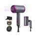 Ionic Hair Dryer 1800W Portable Lightweight Blow Dryer Fast Drying Negative Ion Hairdryer Blowdryer For Home & Travel