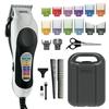 Wahl Color Pro+ Corded Hair Cutting Kit for Men Women with Colored Attachment Combs 79752T