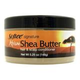 Softee Signature African Shea Butter Hair and Scalp Conditioner 5.25 Oz