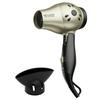 Revlon 1875W Folding Handle Ionic Travel Hair Dryer Black and Gold