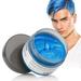 MOFAJANG Hair Coloring Wax Blue Temporary Hairstyle Cream Natural Hairstyle Color Pomade Washable Hair Dye Styling Wax Cream Mud