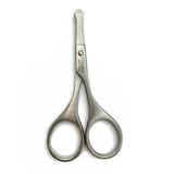 Facial Hair Scissor for Men- Mustache Eyebrows Nose and Ear hair trimming scissor