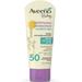 Aveeno Baby Continuous Protection Sunscreen SPF 50 Unscented Water Resistant 3 fl oz (Pack of 1)