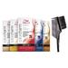 643/7WR - Tan Blonde: Wella COLOR CHARM Liquid Permanent Hair Color 100% Gray Coverage Haircolor Dye - Pack of 6 w/ Sleek 3-in-1 Comb Brush