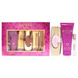 Guess Gold by Parlux 3 Piece Gift Set for Women