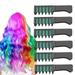LELINTA 6pcs Hair Chalk Combs Washable Temporary Color Perfect for Girls Kids Bright Hair Chalk Combs Parties / Cosplay Hair Chalk