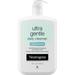 Neutrogena Ultra Gentle Daily Facial Cleanser for Sensitive Skin Oil-Free Soap-Free Hypoallergenic Foaming Face Wash 16 oz (Pack of 2)