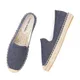 Espadrilles décontractées à enfiler précipitées pour femmes baskets en denim pour dames baskets en