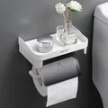 Porte-rouleau de papier toilette créatif étagère pour téléphone aux toilettes support