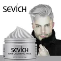 Sevich – cire de coloration temporaire pour hommes pâte de moulage unique crème de teinture Gel