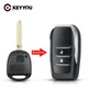 EllyYOU-Porte-clés à distance à 2 boutons étui pour Toyota Camry Rav4 CorTrustPRADO YARIS