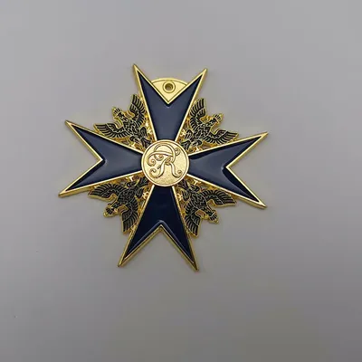 Insigne de médaille noire de la Prusse allemande épinglettes insigne en métal collection souvenir