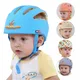 Casque de protection en maille de coton réglable pour bébé chapeaux de sécurité pour bébé doux
