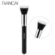 RANCAI-Pinceau à poudre pleine grandeur soin de la peau brosse pointillée en fibre duo noire