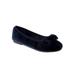 Rugged Bear Girls' Velvet Bow Ballerina Flat