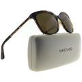 Guess By Marciano GM0756-50E-54 Square Women's Brown Frame Brown Lens Sunglasses