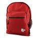 Wholesale Classic Large Backpack for College Students and Kids, Lightweight Durable Travel Backpack Fits 15.6 Laptops Water Resistant Daypack Unisex Adjustable Padded Straps Everyday Use (Red) 24pcs