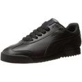 Puma 353572-17: Men's Black/Black Roma Basic Fashion Sneaker (10.5 D(M) US Men, Black/Black)