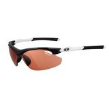 TYRANT 2.0, BLACK/WHITE FOTOTEC SUNGLASSES HIGH SPEED RED FOTOTEC LENSES