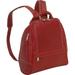 Le Donne Leather U Zip Mid Size Woman's Backpack LD-9112