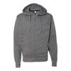 Independent Trading Co. - New NIB - Men - Poly-Tech Full-Zip Hooded Sweatshirt