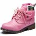 DailyShoes Ankle Pocket Boot Combat Booties Low Heel Lace Up Unisex Shoes Spring Fall Fashion Thick Bottom Casual Comfort Sneakers Shoe Money Wallet