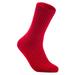 Lian Style Women's 6 Pairs Knitted Wool Socks One Size 7-10 (Red)