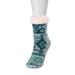 MUK LUKS Women's 1-Pair Pieced Cabin Socks